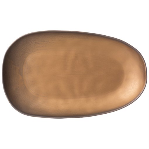 Блюдо bronco "Bronze" 35,5*21*4 см - фото 397808