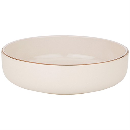 Салатник bronco "Solo" 850 мл 17,5 см бежевый - фото 397875