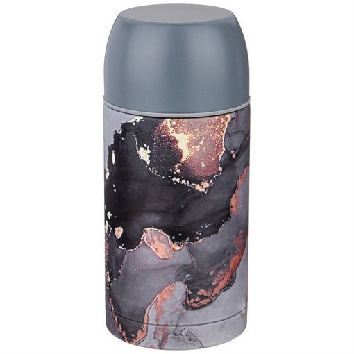 Термос вакуумный agness с широким горлом, 1000 мл , серия fantasy - фото 398076