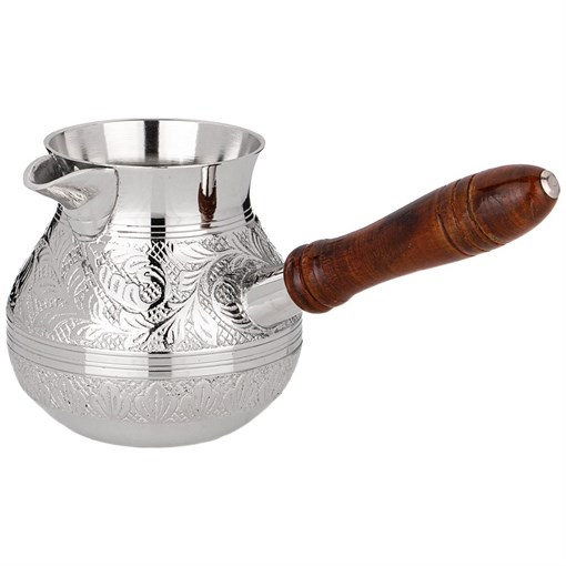 Турка резная "Graving" 450 мл латунь - фото 398106