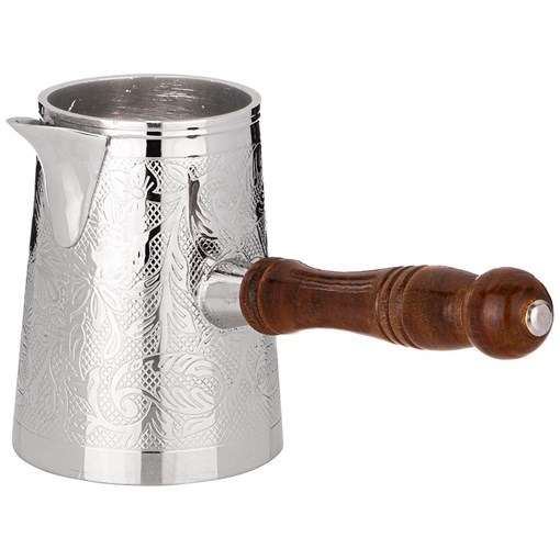 Турка резная "Graving" 400 мл латунь - фото 398130