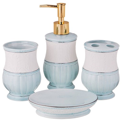 Набор для ванной комнаты 4 пр. - фото 398139