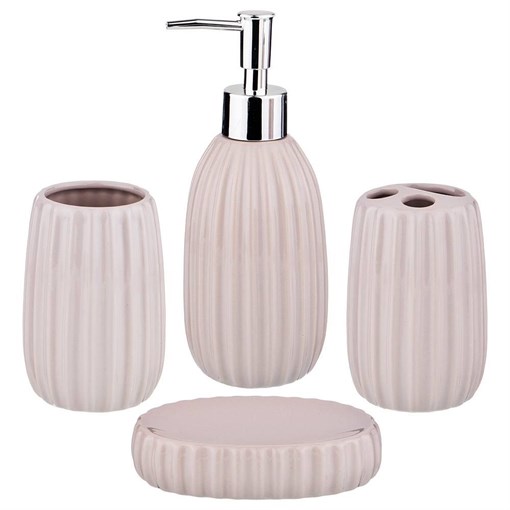 Набор для ванной комнаты 4 пр. - фото 398142