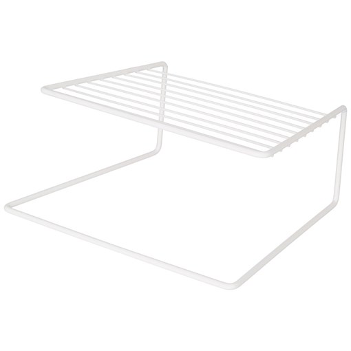 Подставка для посуды 25*20*9 см цвет: белый - фото 398298