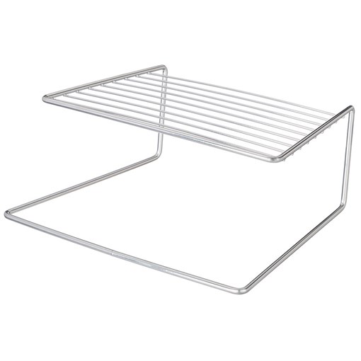 Подставка для посуды 25*20*9 см цвет: хром - фото 398300