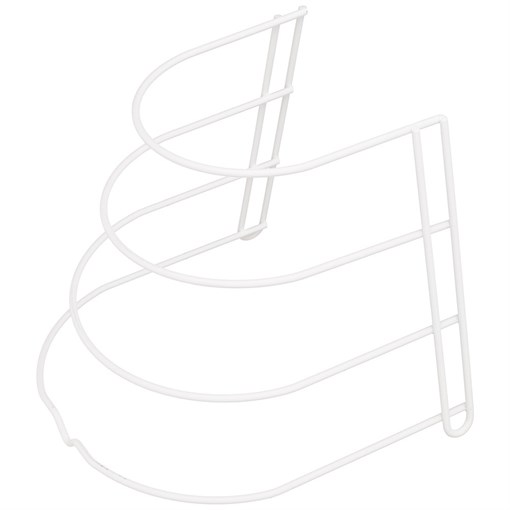 Подставка для сковородок 4-х ярусная 27*24*22 см цвет: белый - фото 398304