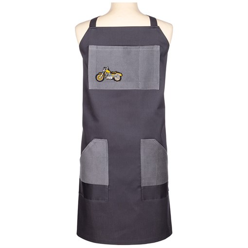 Фартук "Брутал" ,серый - фото 398426