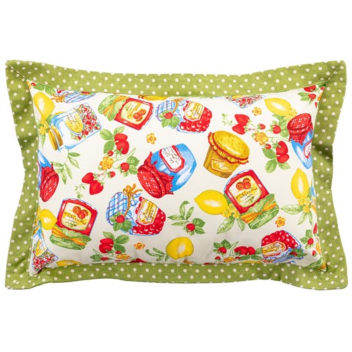 Подушка декоративная "Джем", шампань+зелёный - фото 398466