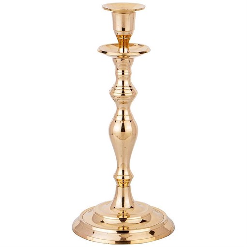 Подсвечник на 1 свечу 11*11*25 см латунь - фото 398666