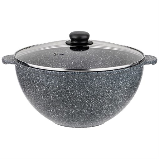 Казан со стекл крышкой agness "Grace" 6 л - фото 398705