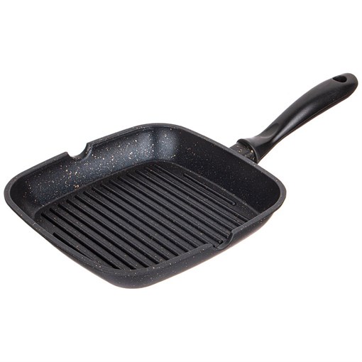 Сковорода-гриль agness индукция 24*24 см - фото 398981