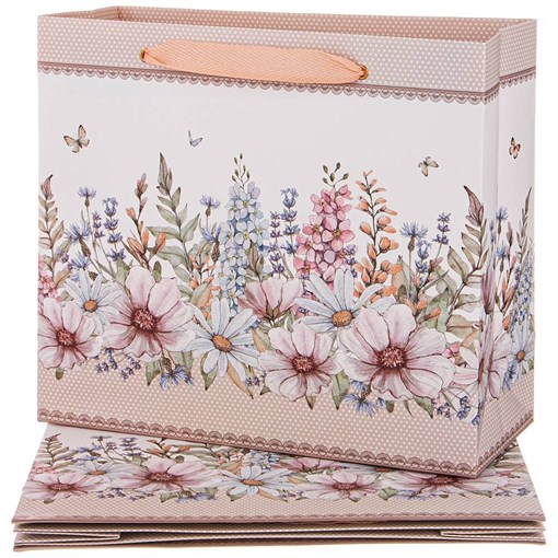 Комплект бумажных пакетов из 4 шт "Дворцовый парк" 30*27*12 см - фото 399074