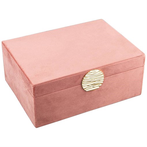 Шкатулка коллекция "Велюр"25*18*10 см - фото 399144