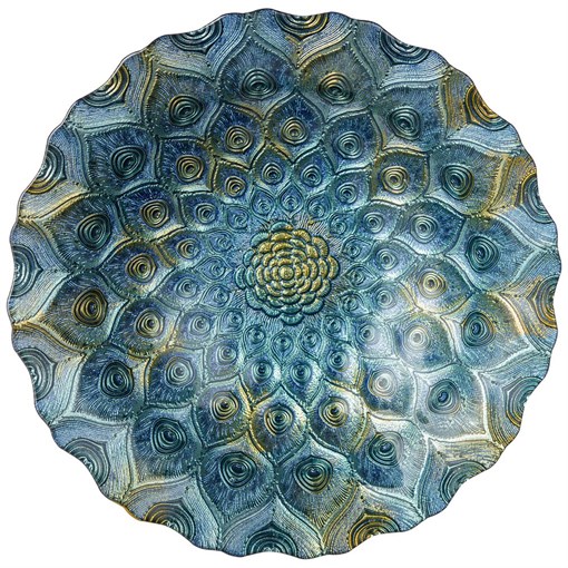 Блюдо глубокое "Nature beauty" D=31,3 cм, H=7 cм - фото 399618