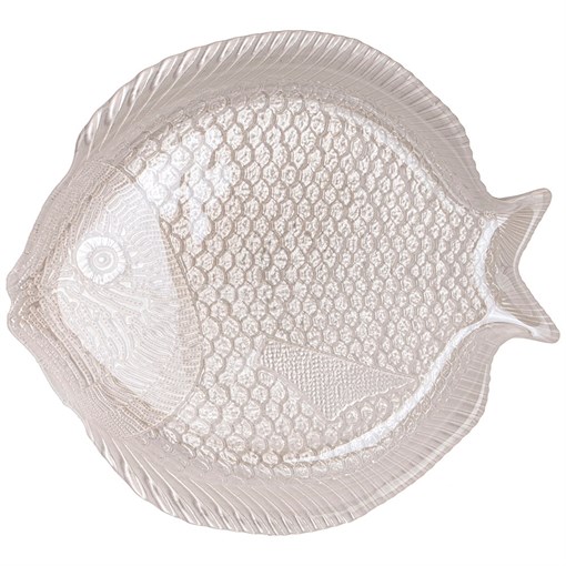 Блюдо "Fish" pearl 30 см - фото 399652