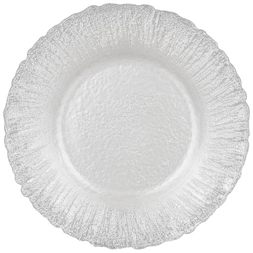Тарелка "Silver glow" 21,5 см - фото 399663