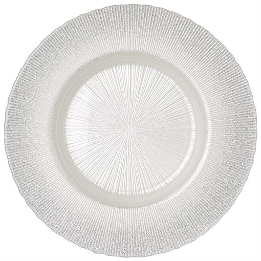 Тарелка "Merry white" 21 см - фото 399670