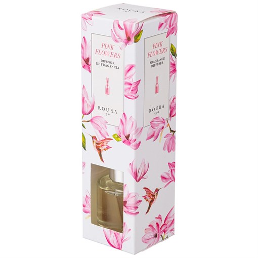 Диффузор ароматический roura "Розовые цветы" 50 мл - фото 399717