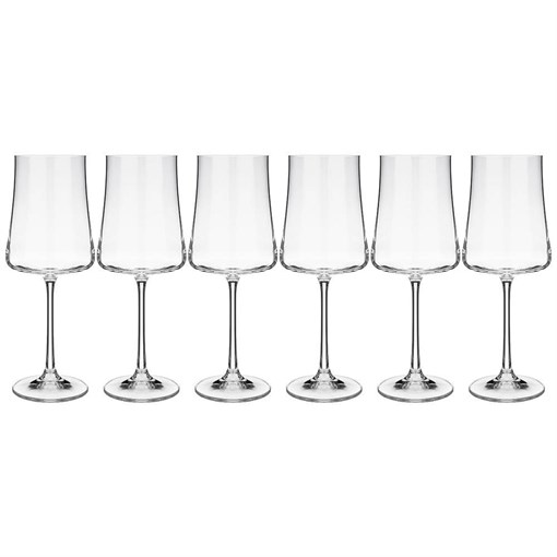 Набор бокалов для вина 360 мл из 6 штук "Xtra" H=23,5 см - фото 399906