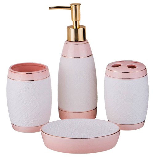 Набор для ванной комнаты 4 пр. - фото 399977