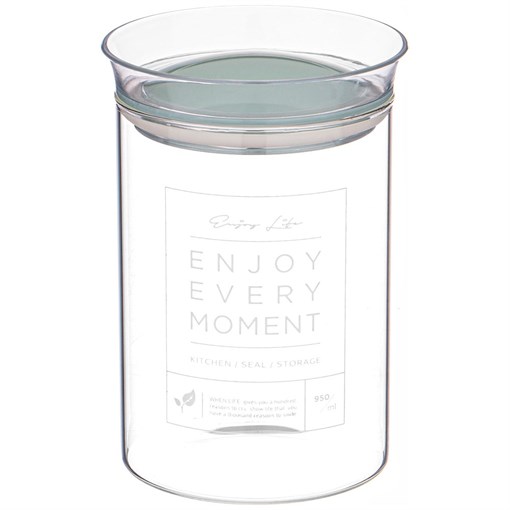 Емкость для пищевых продуктов agness 950 мл 11*11*16 см - фото 400277