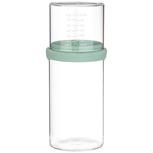 Емкость для пищевых продуктов agness 1200 мл 10,5*10,5*25,3 см - фото 400292