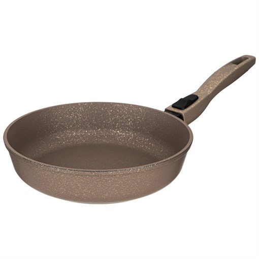 Сковорода agness "Экселент" съемная ручка, D=24 см - фото 400438