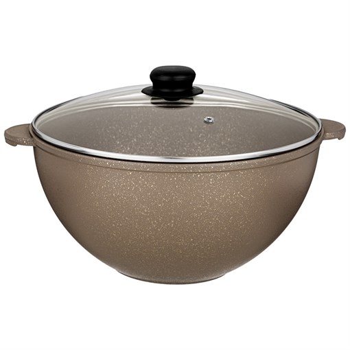 Казан со стекл крышкой agness "Экселент" 6 л - фото 400504