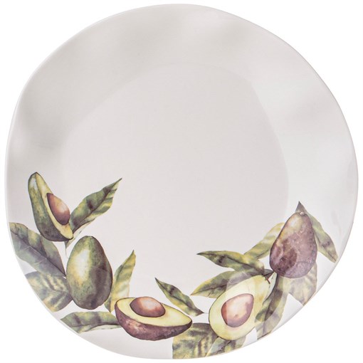 Тарелка обеденная bronco "Avocado" 26 см - фото 400699