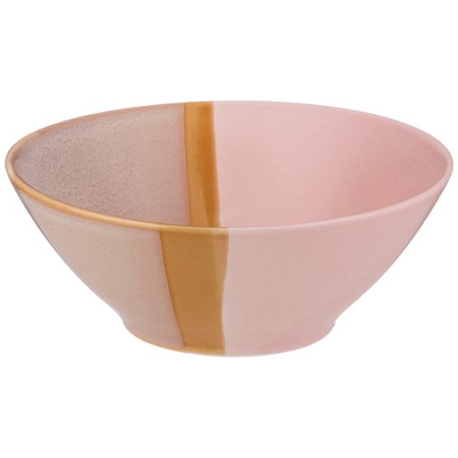 Салатник bronco "Sunset" 600 мл 16*6 см розовый - фото 400737