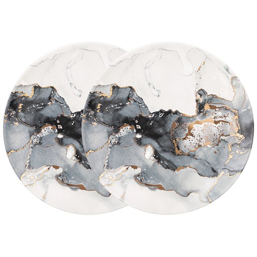 Набор тарелок закусочных lefard "Moon art" 2 шт - фото 400986