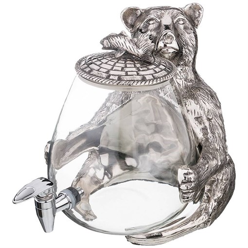 Диспенсер для напитков "Медведь" 33*28*32 см 7,5 л. серия "dal mare" - фото 401138