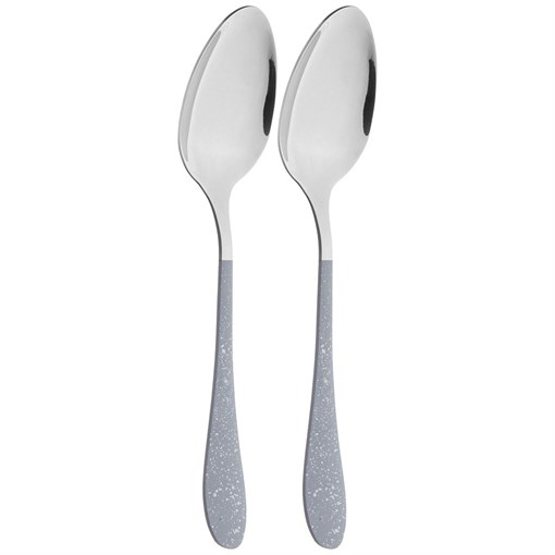 Набор ложек столовых, 2 шт без упак. L= 20.5 см мал. уп. = 12 шт - фото 401283