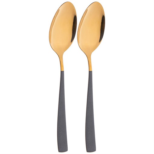 Набор ложек столовых, 2 шт без упак. L= 20.5 см мал. уп. = 12 шт - фото 401291