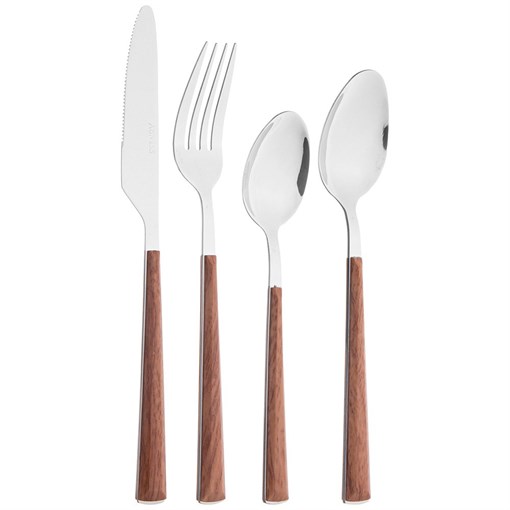 Набор столовых приборов agness, 16 предметов - фото 401331