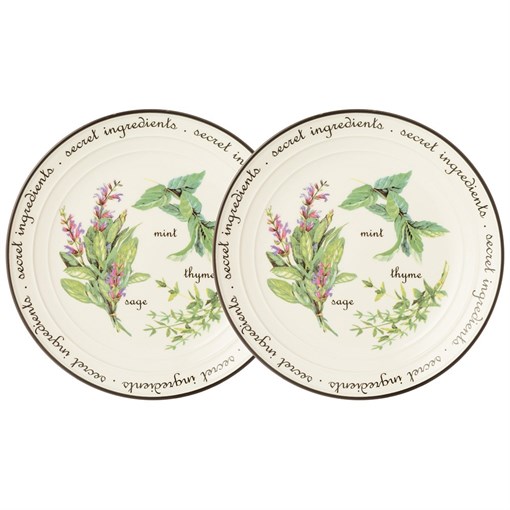 Набор тарелок десертных lefard "Секретные ингредиенты" 2  шт 16 см - фото 401530