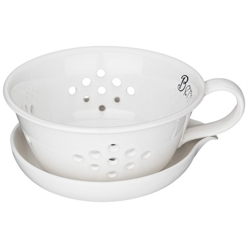 Дуршлаг с подставкой bronco "Soul kitchen" 19-16*16*7 см /17,5-16*3 см - фото 401676