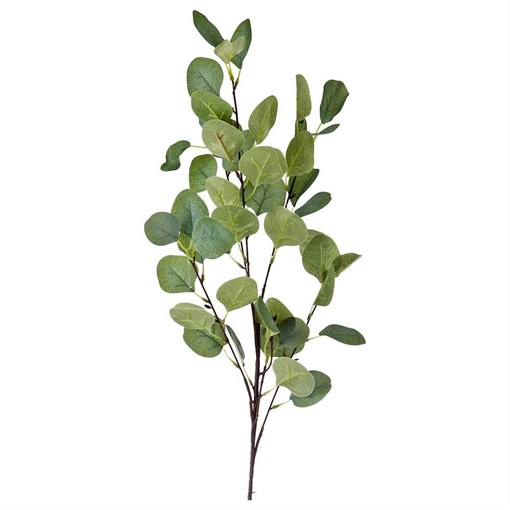 Цветок искусственный  "Эвкалипт популус" H=93 см - фото 401747