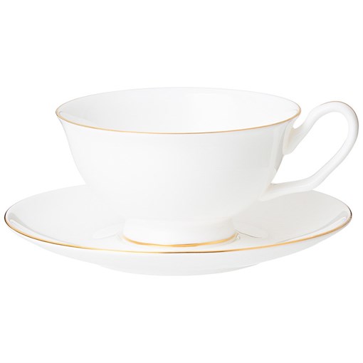 Чайная пара lefard "Классик белый" 250 мл - фото 402065