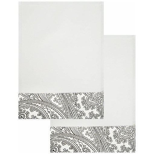 Набор пле см етов из 2-х шт "Мини. этника",40х30 см ,100%хлопок, беж, - фото 402086