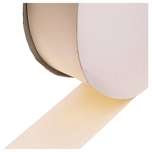 Лента атласная, шампань W=3,8 см , L=91,4 м. - фото 402186