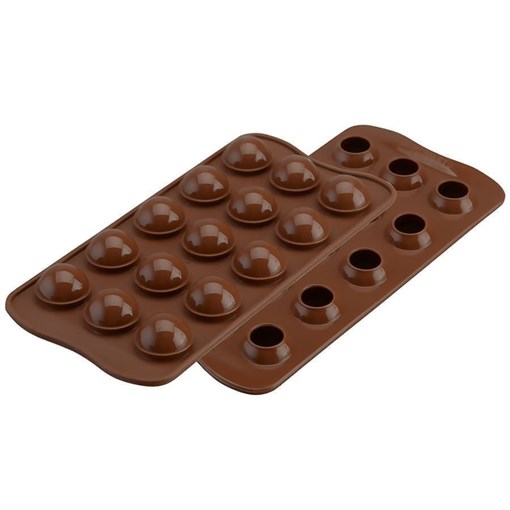 Форма силиконовая для приготовления конфет Tartufino, 11х21 см - фото 402358