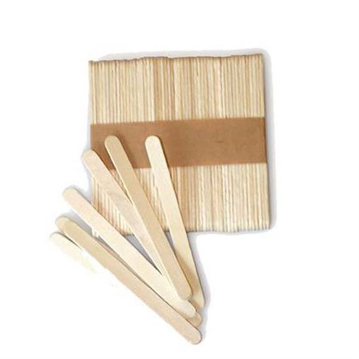 Набор деревянных палочек для мороженого, 100 шт. - фото 402392