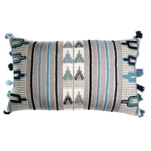 Чехол на подушку с этническим орнаментом Ethnic, 30х60 см - фото 404074