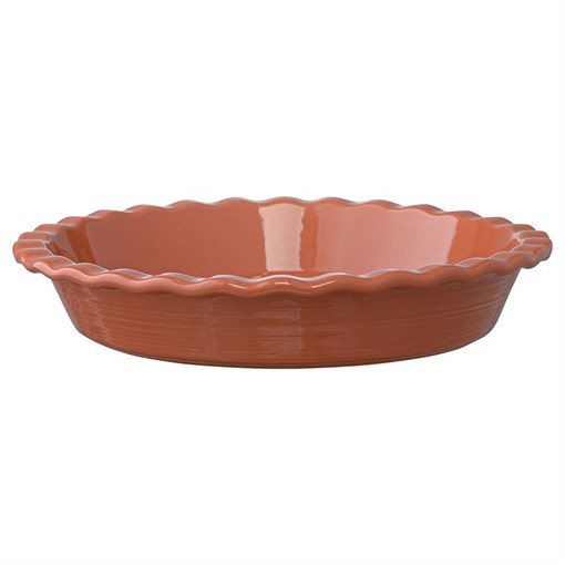 Блюдо для запекания In The Village, D27 см, оранжевое - фото 404263