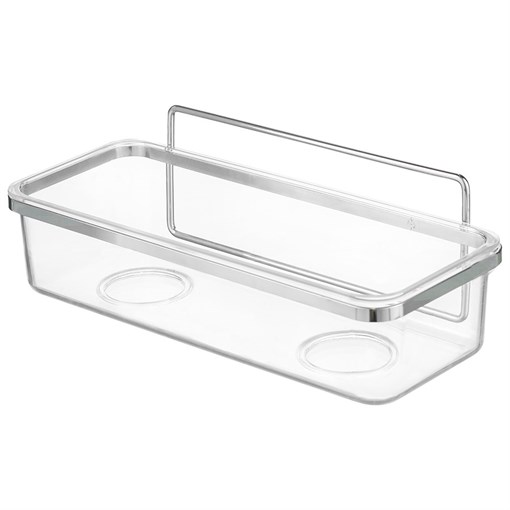 Полка для душа настенная Siv, хром - фото 404452