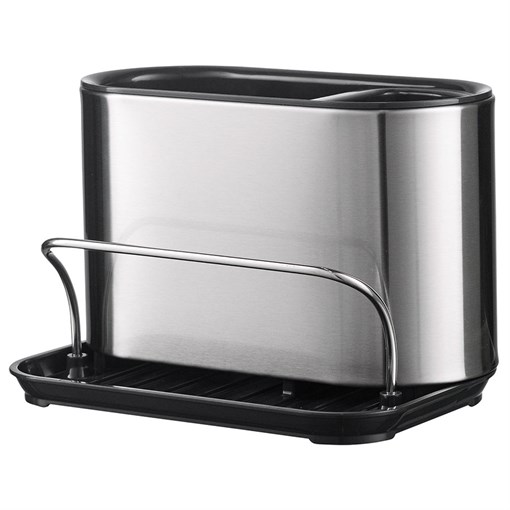 Органайзер для раковины Atle, 18х12,5х12,5 см, серебристый - фото 404536