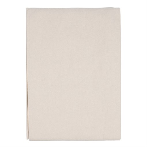 Скатерть из хлопка бежево-серого цвета из коллекции Scandinavian touch, 170х170 см - фото 405160