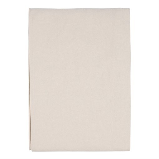 Скатерть из хлопка бежево-серого цвета из коллекции Scandinavian touch, 170х250 см - фото 405166