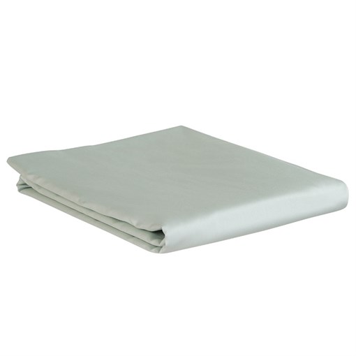 Простыня из сатина мятного цвета из коллекции Wild, 240х270 см - фото 405745